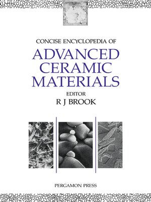 cover image of Concise Encyclopedia of Advanced Ceramic Materials